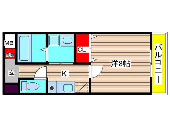 プレミ－ルの物件間取画像